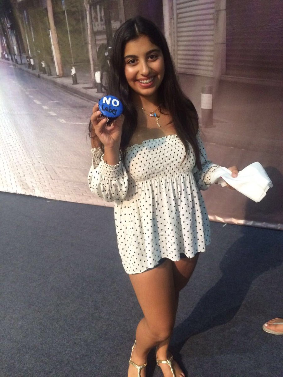 nolabelme's tweet photo. throwback to #ramadaniyat! We were selling cupcakes to raise money for our blue bench project. #nolabelme 🍰💙 https://t.co/AfWzD6hc46