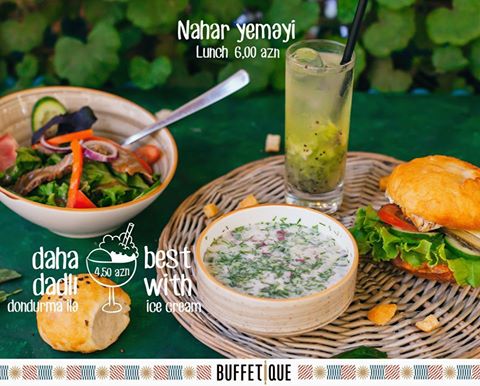 Buffetique restoranının nahar menyusu dadmısınızmı?

bakuguide.com/az
#bakuguidecom #restaurants #aztwi