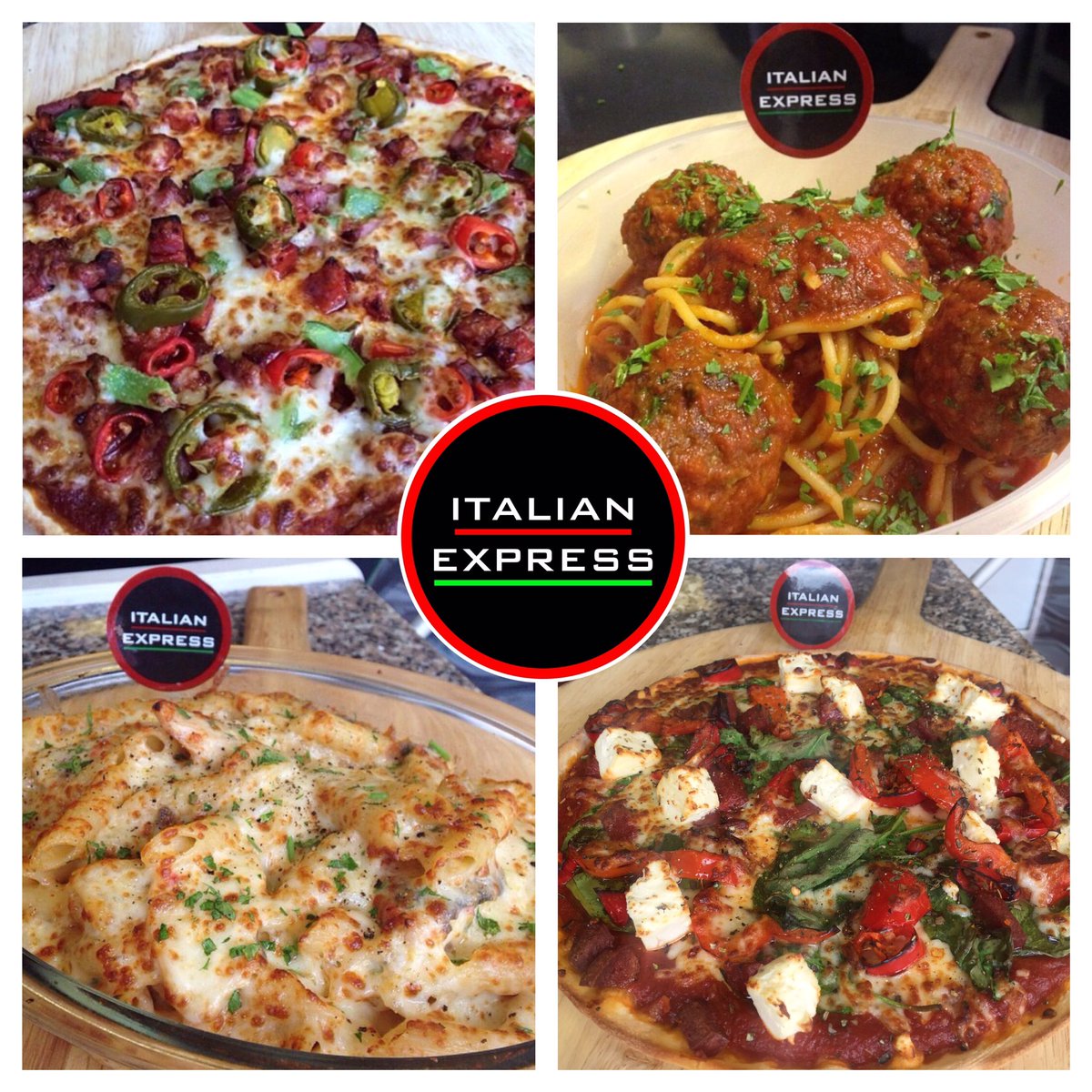 italianexpress_'s tweet photo. Follow &amp; RT to win Thursday's FREE LARGE PIZZA/PASTA of your choice. Don't forget to # your nearest branch! https://t.co/7oqTZQOgxf