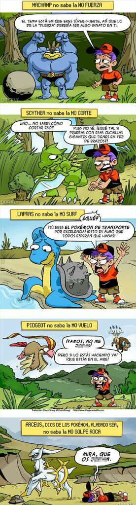 EquipoMistico's tweet image. Los Pokémon que no saben las MO en la vida real...