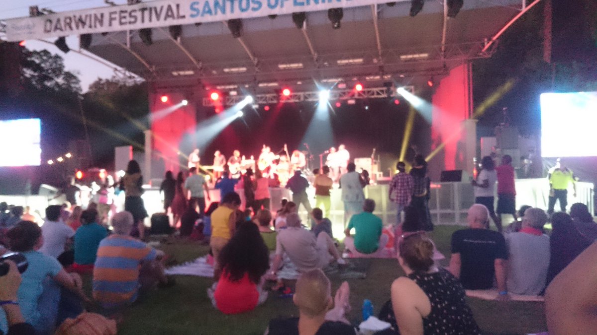 Arnhem Land legends Nabarlek playing at Darwin Festival, awesome guys!  #Darwin #NTaustralia