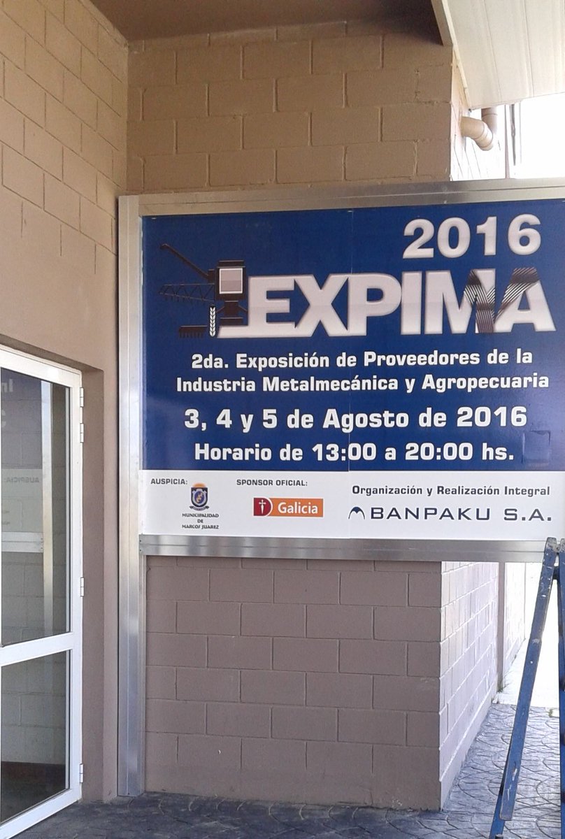 expima1's tweet photo. Las últimas novedades para la industria #METALMECANICA están en #EXPIMA2016 te esperamos hoy y mañana de 13 a 20 hs. https://t.co/Cs3WrCSno2