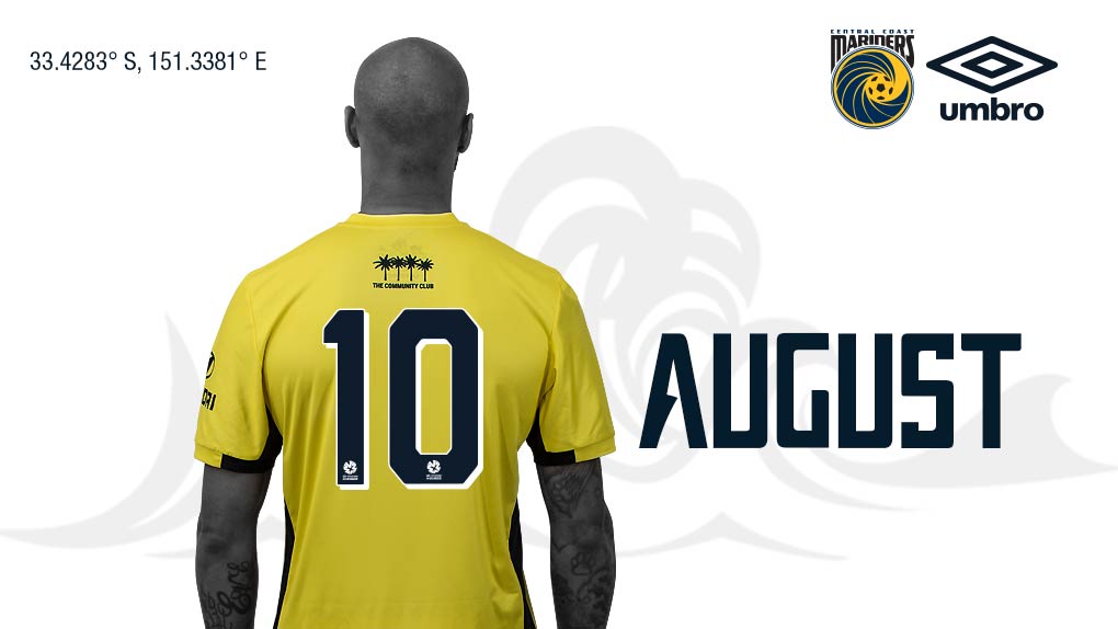 CCMariners's tweet photo. On Aug 10 #CCMFC will reveal the @umbro kit that will be worn during @ALeague season 12 🙌🏼 What are you hoping for? https://t.co/3psD8ChBlh
