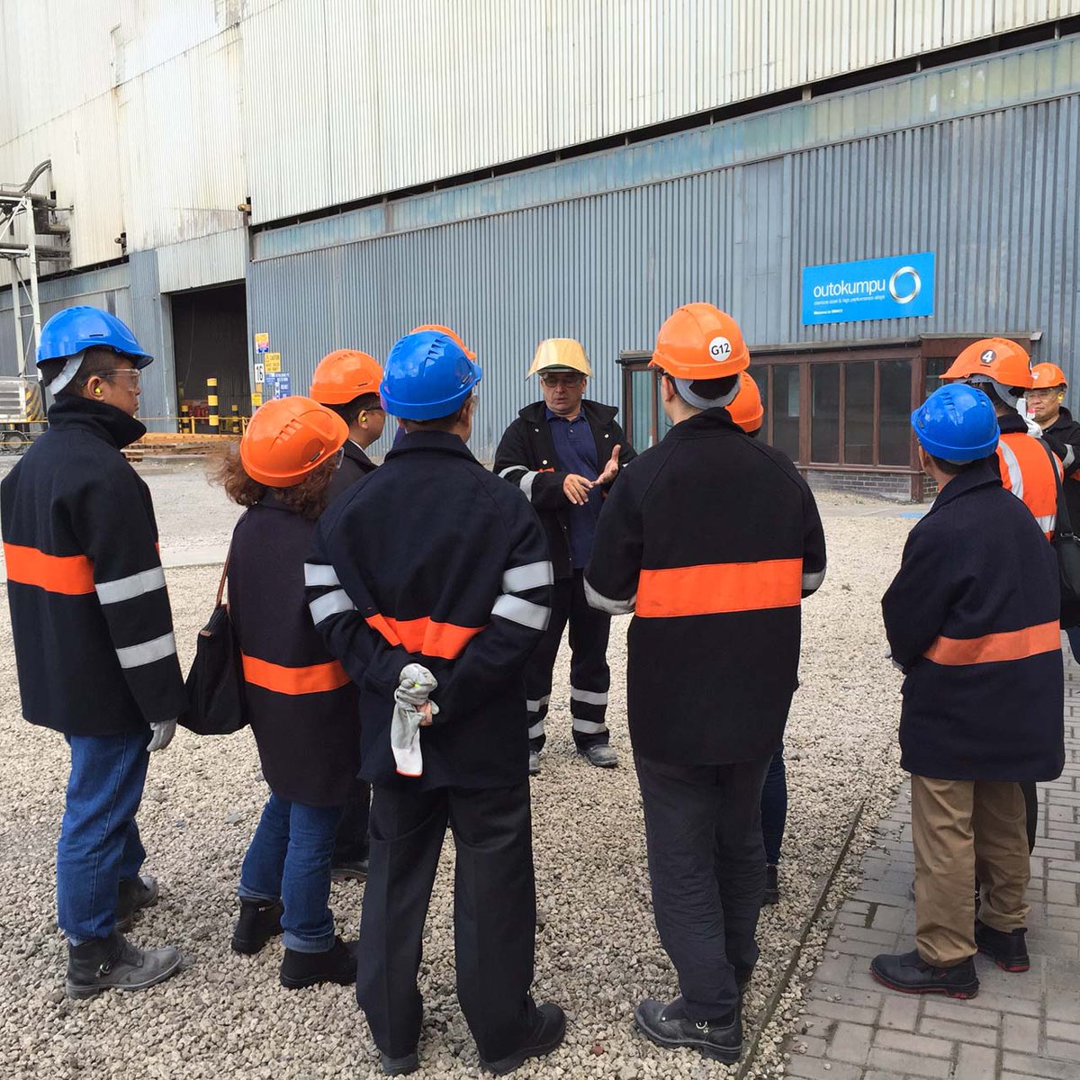 Tetronics On Twitter Members Of Grantop China Visiting The Outokumpu Plant In Sheffield Demonstrating Our Plasma Technology Steel