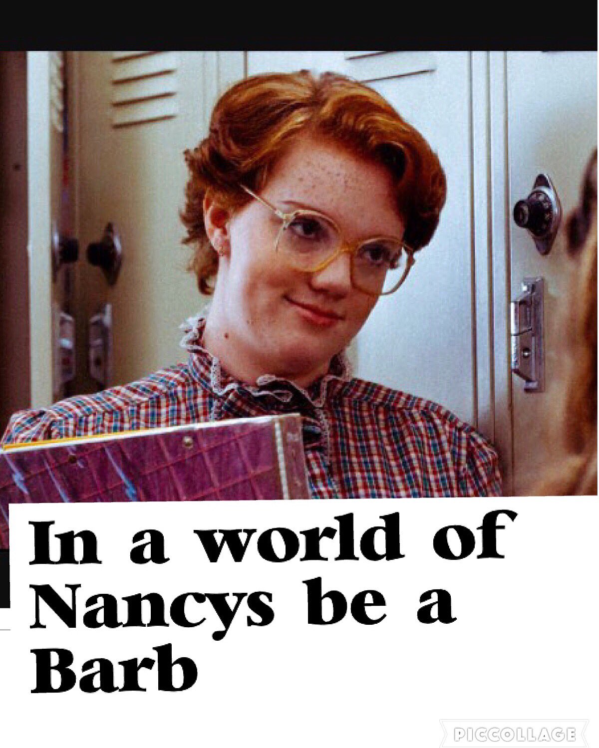 Jessica Boshier on X: In a world of Nancy's be a Barb