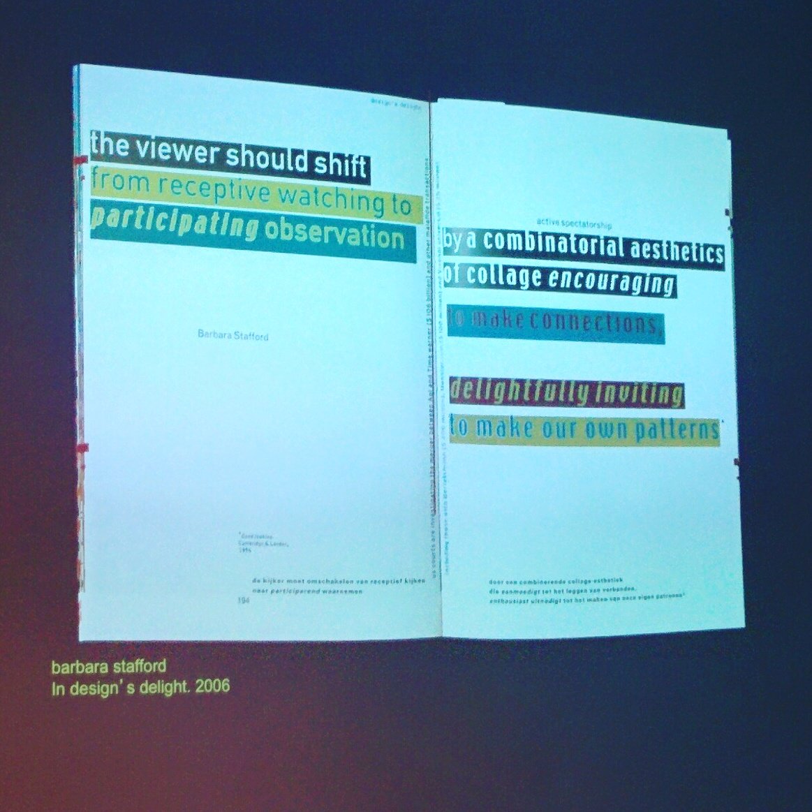 opensetschool's tweet photo. "you (#designer) always produce a value, whether you like it or not" —Els Kuijpers at #openset2016 @wittedewith__ https://t.co/5mt9K4GI6Z