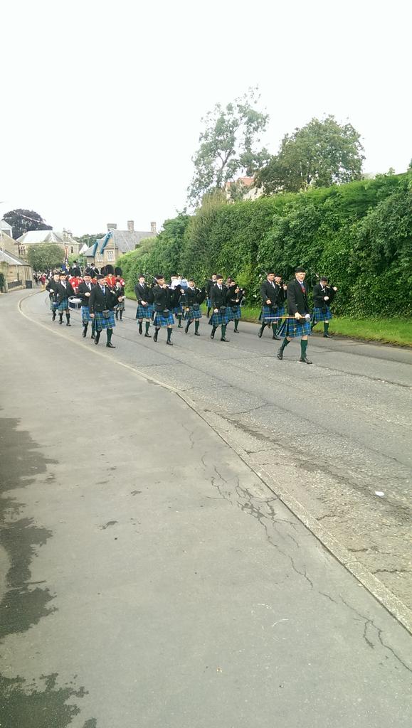 Butcher <a href="/rib_whyaye/">Vincent Syson</a> is enjoying #coldstreamcivicweek... Go see butcher Graham for sausage at £5/kg in <a href="/fenwicknew/">Susan Jack</a>!