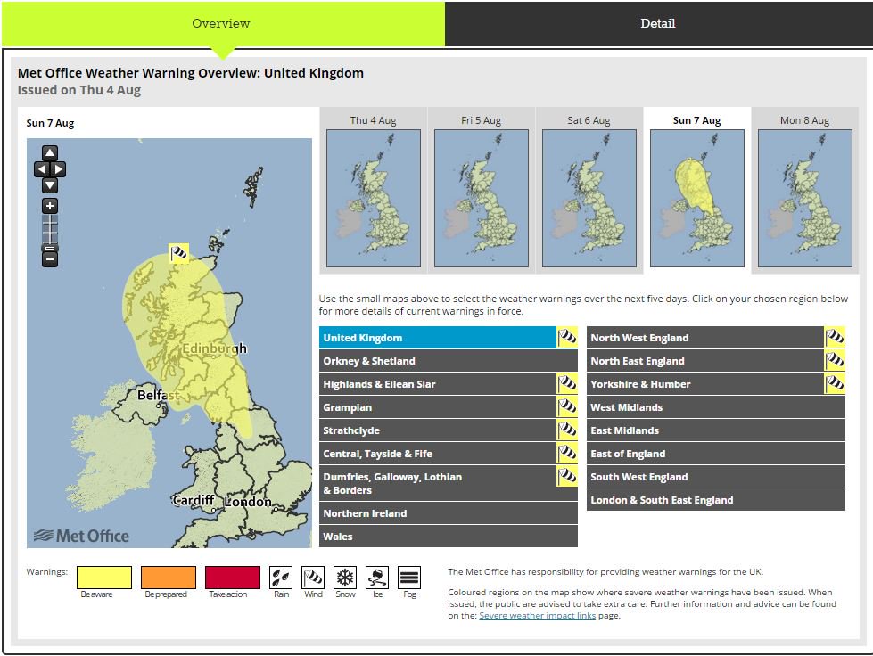A yellow severe weather warning for #wind has been issued: bit.ly/1g3zeBH. Stay #weatheraware <a href="/metofficeuk/">Met Office - UK</a>