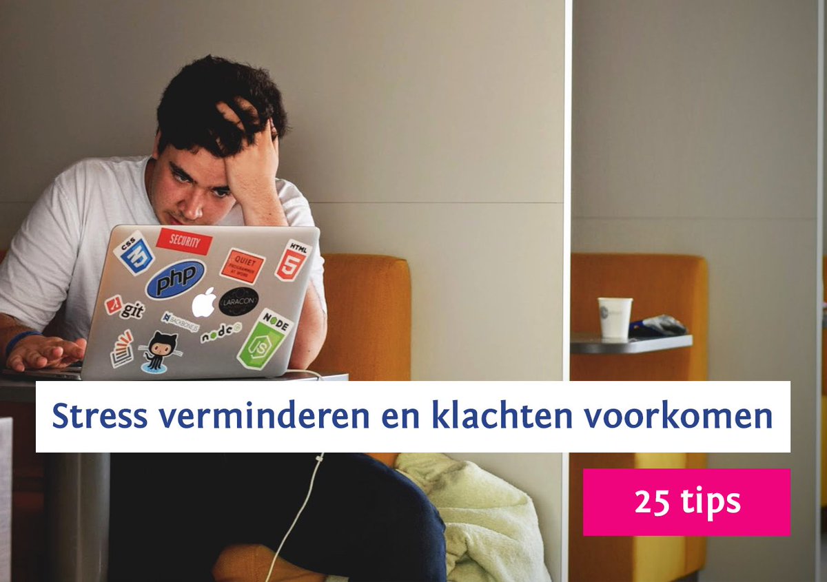 Stress verminderen? Wij &amp; o.a. @fonds_psyche <a href="/HetBetereWerken/">Het Betere Werken</a> en <a href="/zzpservicedesk/">ZZP Servicedesk</a> geven tips lengersdorf.nl/25-tips-om-str…