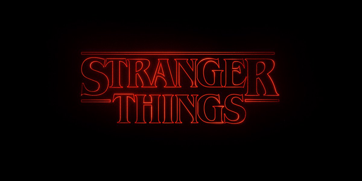 typographynerd's tweet image. Retro-Typografie für die Retro-Netflix-Erfolgsserie „Stranger Things“: „ITC Benguiat“ (1977) und „AvantGarde“ (1970)