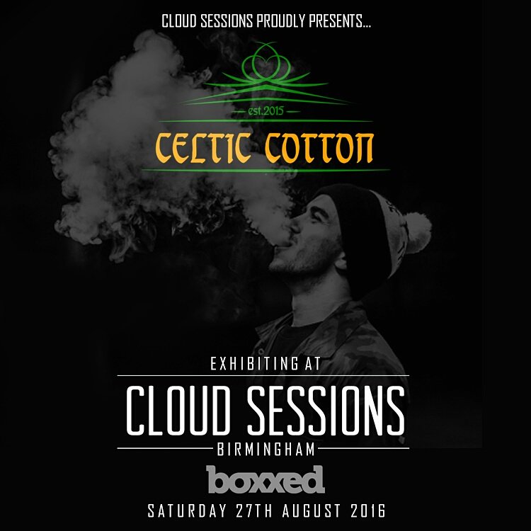 Cloud_Sessions's tweet image. CELTIC COTTON is the Official cotton of Cloud Sessions cloudsessions.ie #ukvapers #cloudsessions #vapelife