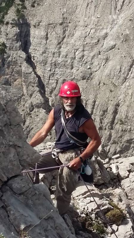 CoronaMauro's tweet photo. ieri sul Campanile di Val Montanaia! è sempre bello arrivare in cima a  questa torre di roccia. https://t.co/kMXQ6bJQPY