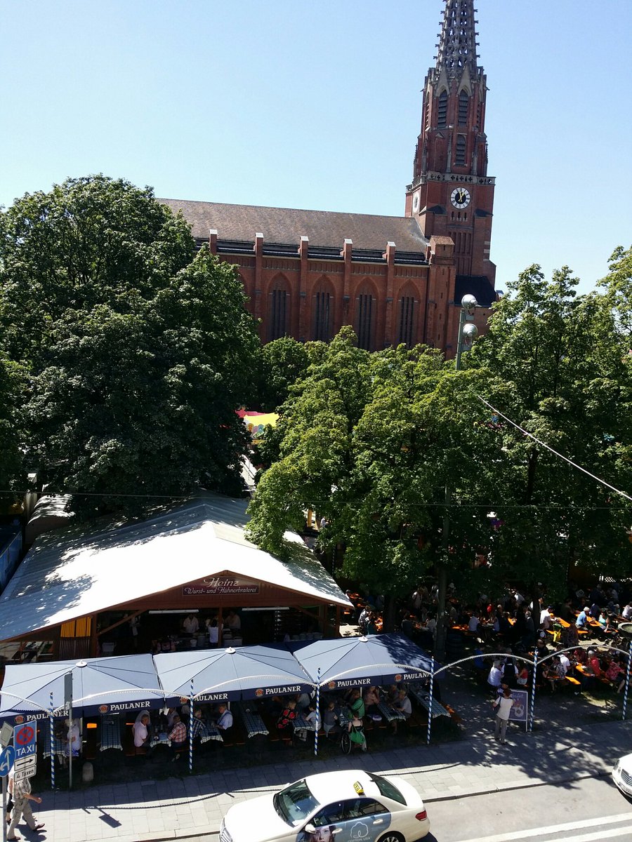 Bestes #Wetter für die #AuerDult gleich bei unserem Hotel #Altmünchen