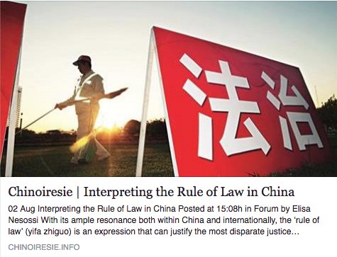 What does ‘rule of law’ mean in China? @siweiluozi and others discuss on Chinoiresie chinoiresie.info/interpreting-t…