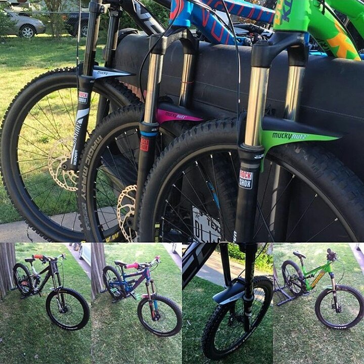 MuckyNutz's tweet photo. Great picture featuring some of our Face Fenders over in the states! #MuckyNutz #FaceFender #FrontMudguard #MTB https://t.co/alhS637iYs
