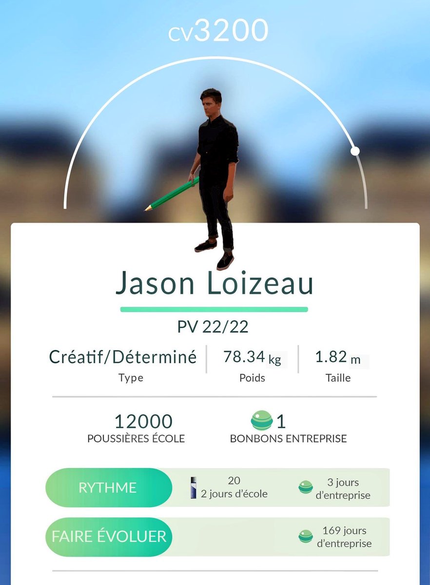 inseec_ge's tweet photo. Alerte Pokémon rare chez nos étudiants ou comment se démarquer avec un CV original! #recrutement #pokemonGo #digital https://t.co/NzKqsSWXj5