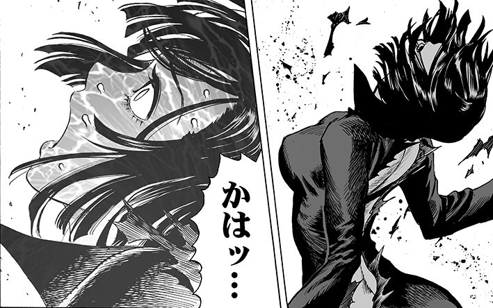 となりのヤングジャンプ در توییتر ワンパンマン最新話更新 大変お待たせいたしました 四面楚歌の危機に陥ったフブキ 怪人のムチが彼女を撃つ 絶体絶命 T Co Ux8zk55glj Onepunchman