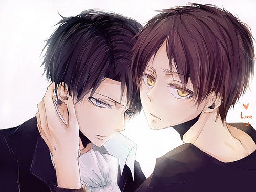 yaoi0211's tweet photo. Eren &amp; Levi! :3 <3 #yaoi https://t.co/WdY6pyxihq