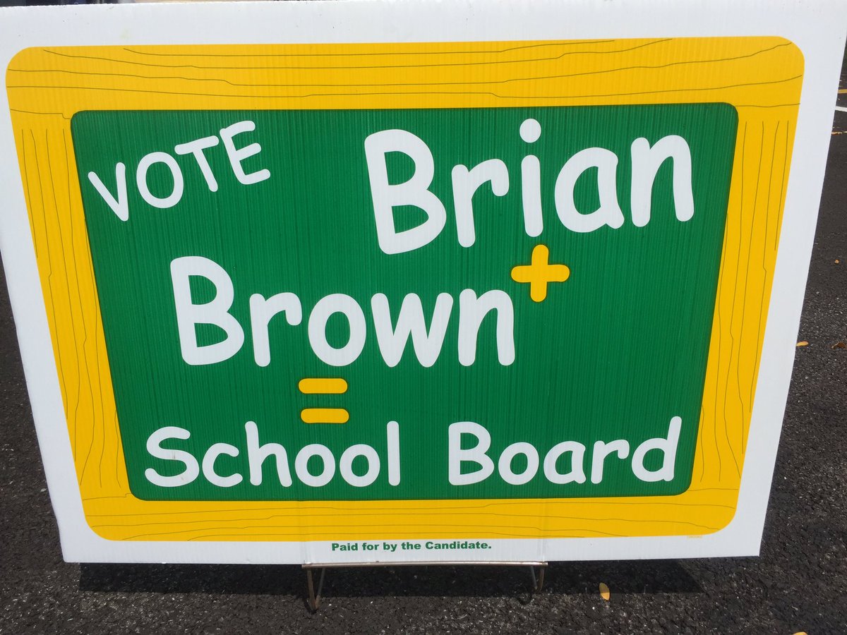 BrownBrianbrown's tweet photo. It's Election Day!! #VoteBrianBrown #LoudonCounty #GoVoteTN https://t.co/u0yVjF6nUy