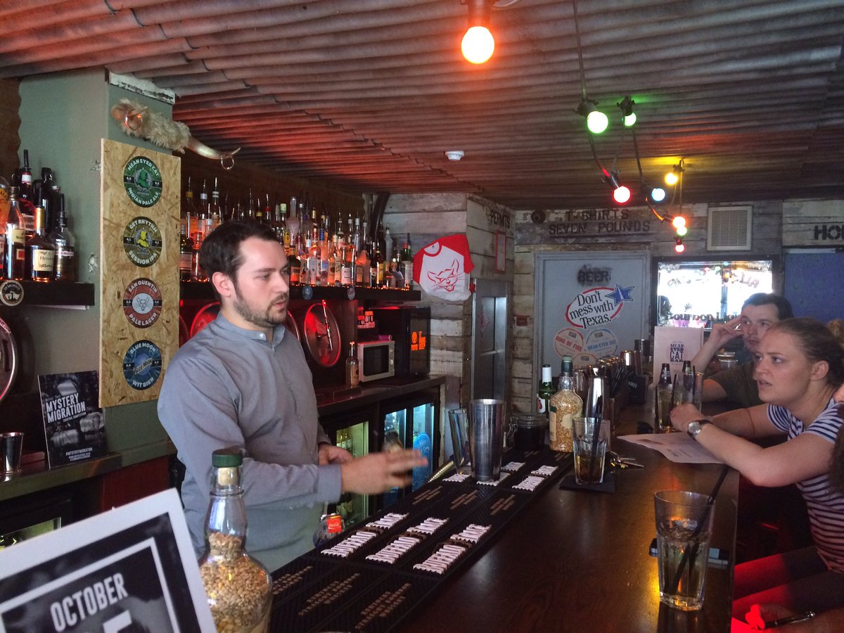 First up is the host Nick from <a href="/MeanEyed_CatBar/">Mean-Eyed Cat Bar</a> creating something interesting with beer for #mysterymigration