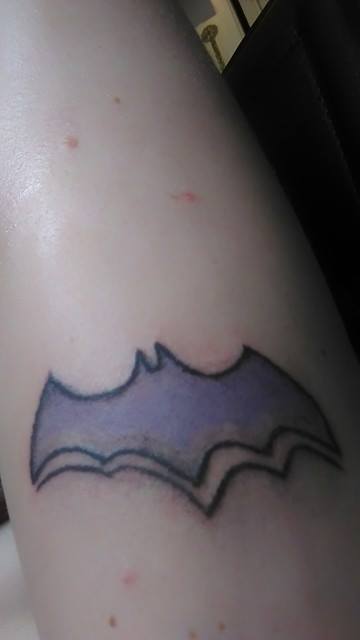 Batman knight Tattoo for Boys Work Done By @artwiztattooz  @artistsarvampatel #batmantattoo #batman #tattoo #dccomics #joker  #batmanbeyond… | Instagram