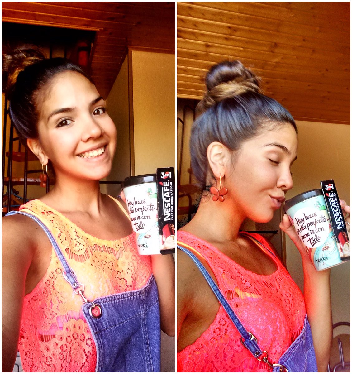 NaniRuiz's tweet photo. Activando mi día con @Nescafe_ES #ahoravoycontodo #3en1 https://t.co/GN1ZB0TUz0