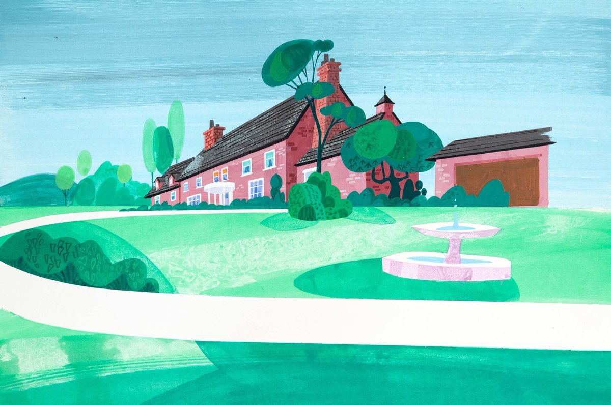 ScenicArtwork's tweet photo. RT @Traditional2D

Around the World in 79 Days painted background

A segment on Cattanooga Cats

Hanna-Barbera, 1969 https://t.co/6XRikKzkxc