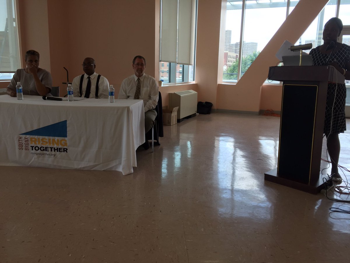 JobsFirstNYC's tweet photo. @SouthBronxRT Summit afternoon panel: Addressing Barriers to Learning and Healthy Development #SBXrePresent https://t.co/N5QvnGeEDC
