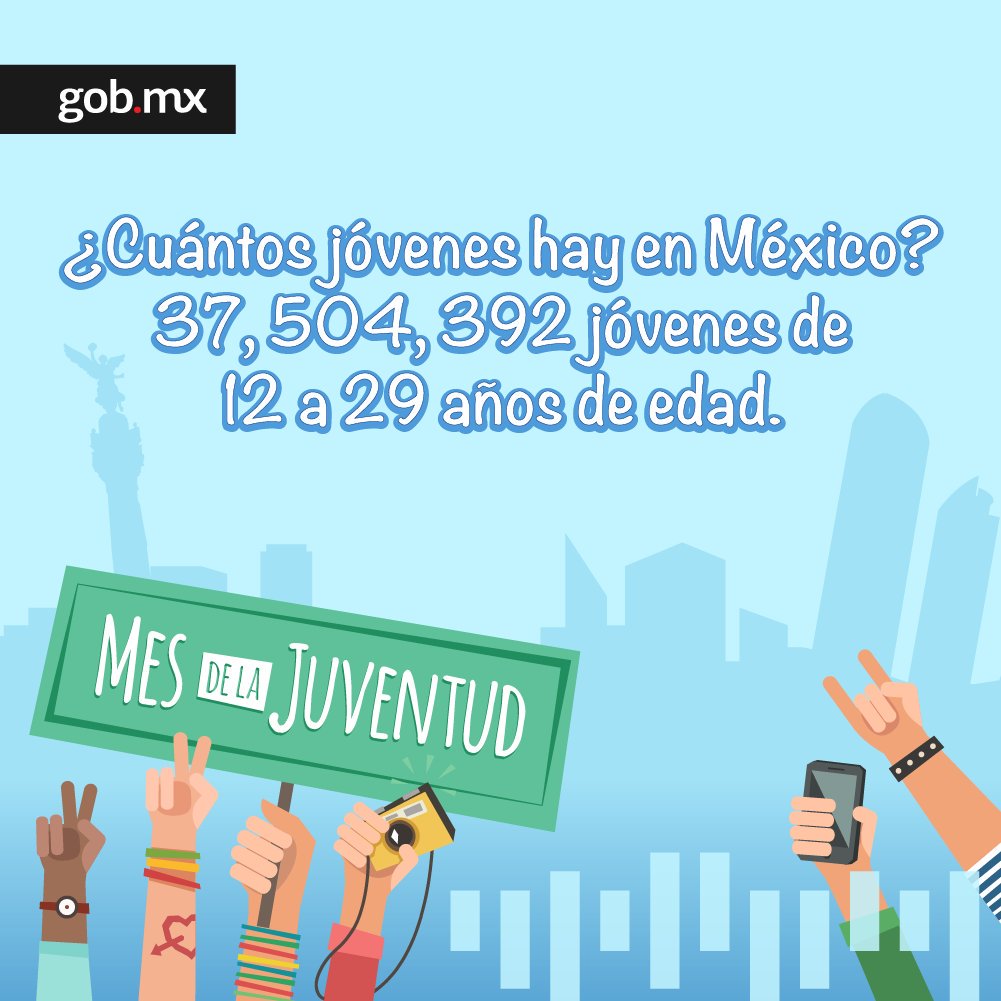 #Participa aquí en la consulta por el #MesDeLaJuventud: gob.mx/consultajuvent…