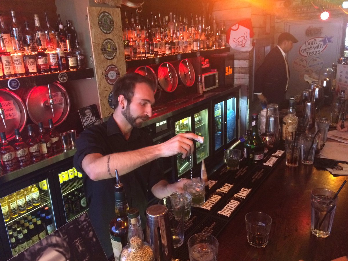 @SkyBar_RWB Daniele next representing #birmingham for #mysterymigration <a href="/BuffaloTraceUK/">Buffalo Trace UK</a>