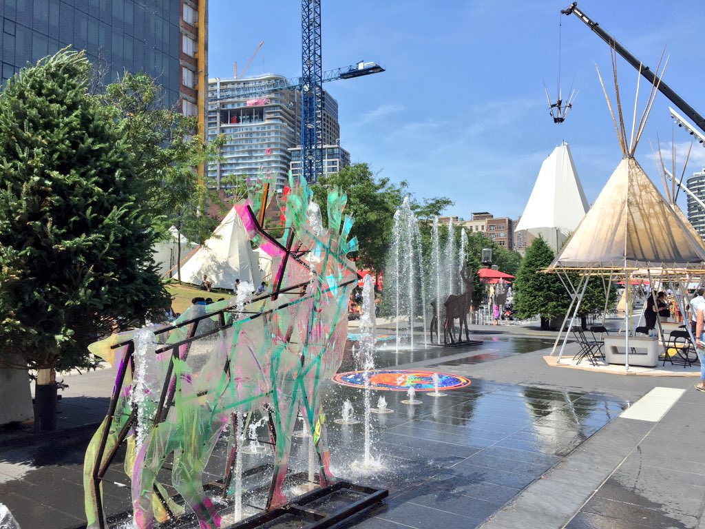 Jusqu'au 10 août sur la Place des festivals et dans le <a href="/QDS_MTL/">Quartier des spectacles</a> c'est la 26e édition du festival <a href="/PrsenceAutochto/">Présence autochtone</a>
