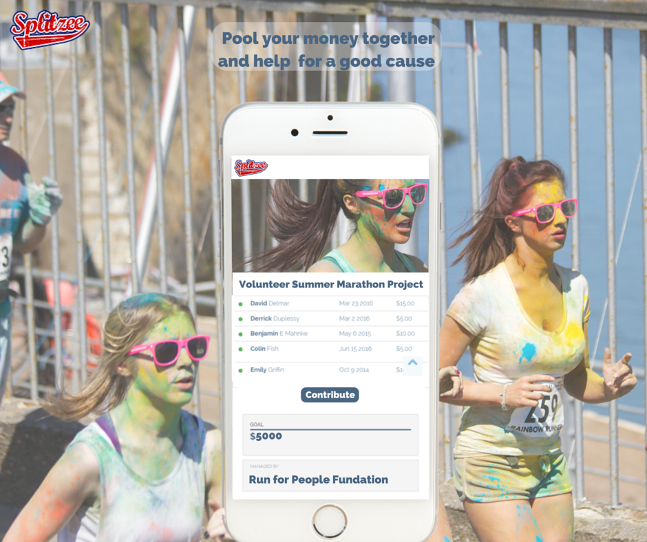 GoSplitzee's tweet image. Causes are personal, and close to our hearts. Shouldn't we raise money in a more personal way? #Splitzee