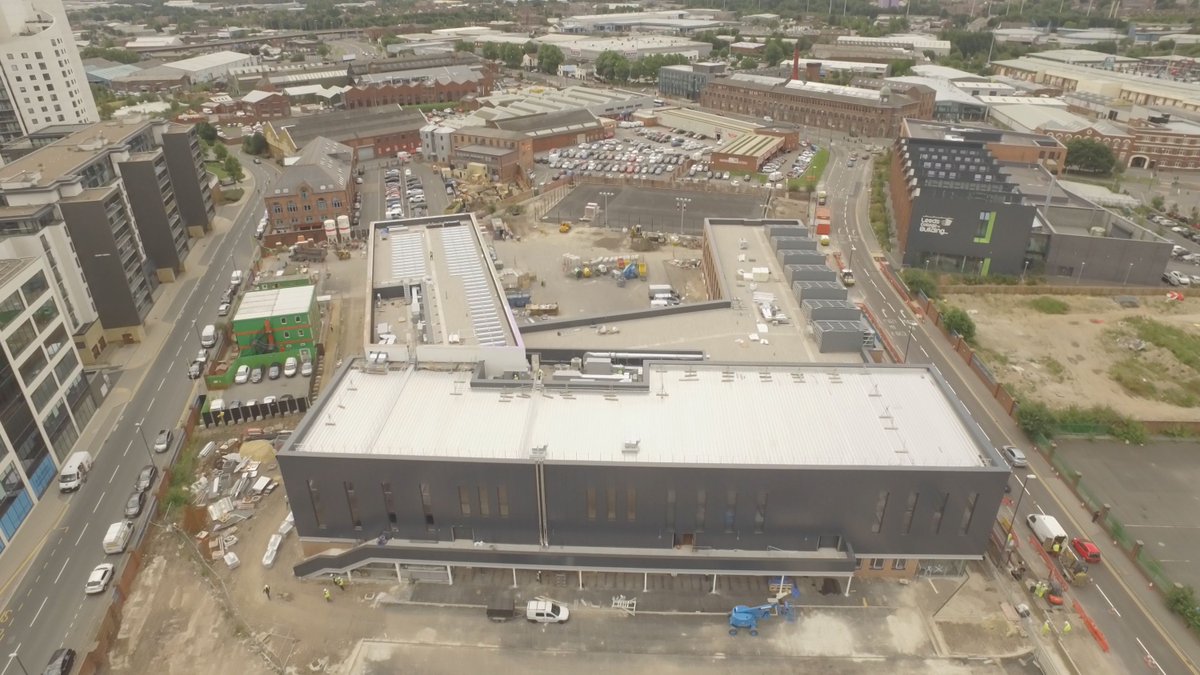 bamukandireland's tweet photo. Take a look at the latest aerial view of our Ruth Gorse Academy site in Leeds https://t.co/Nrc3Vbl4Im