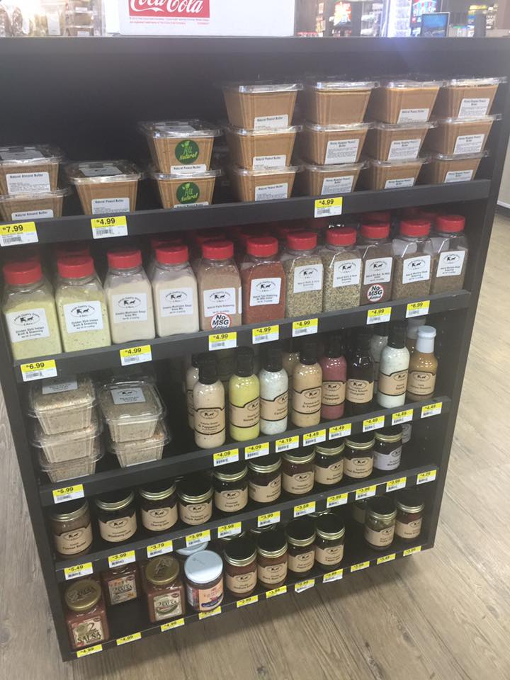 Check out our expanded Y-Not Snacks &amp; More! Butter, cream cheese spreads, freshly ground peanut butters &amp; MORE!