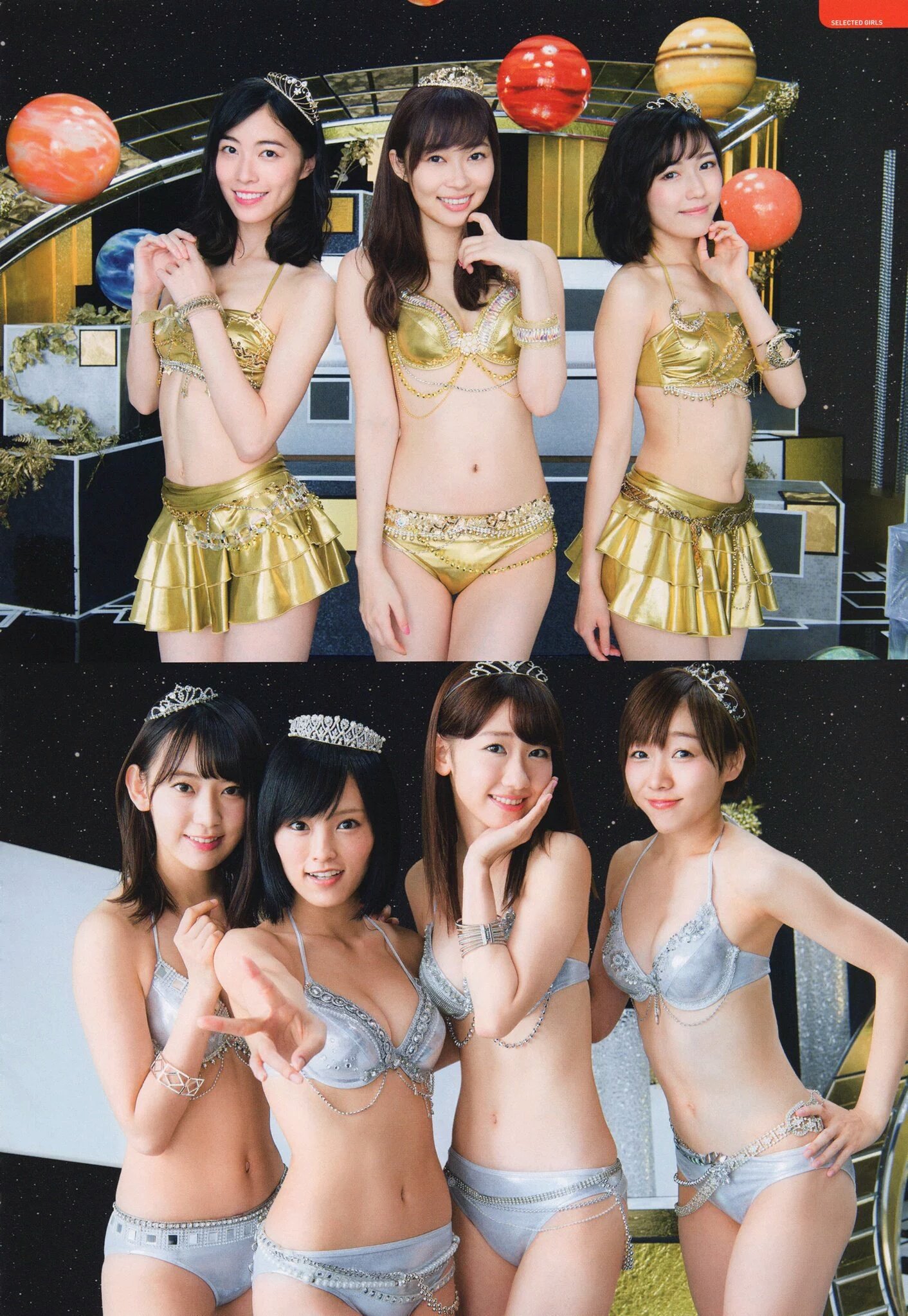 貴重2点!指原莉乃&AKB48 ビキニ水着 新聞切り抜き 渡辺麻友 柏木