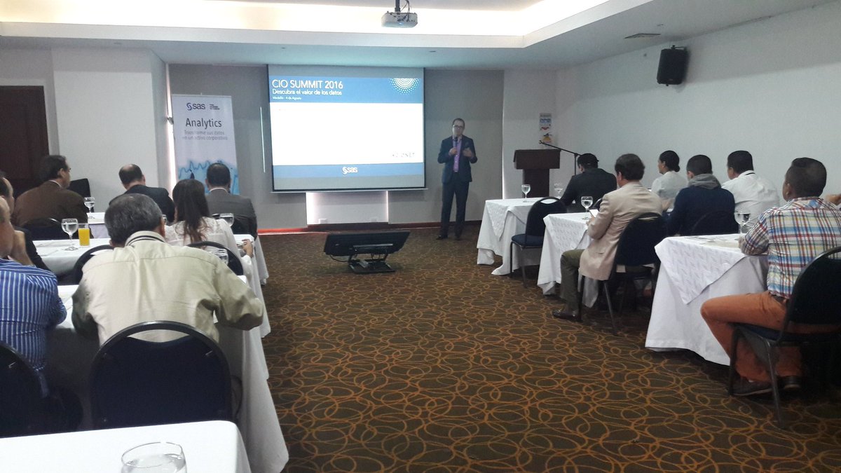 mottafabian's tweet image. Hoy en Medellín @CIONET_LA y @Sas_Colombia hablan sobre los nuevos retos de los CIO en la región #SASDataManagement