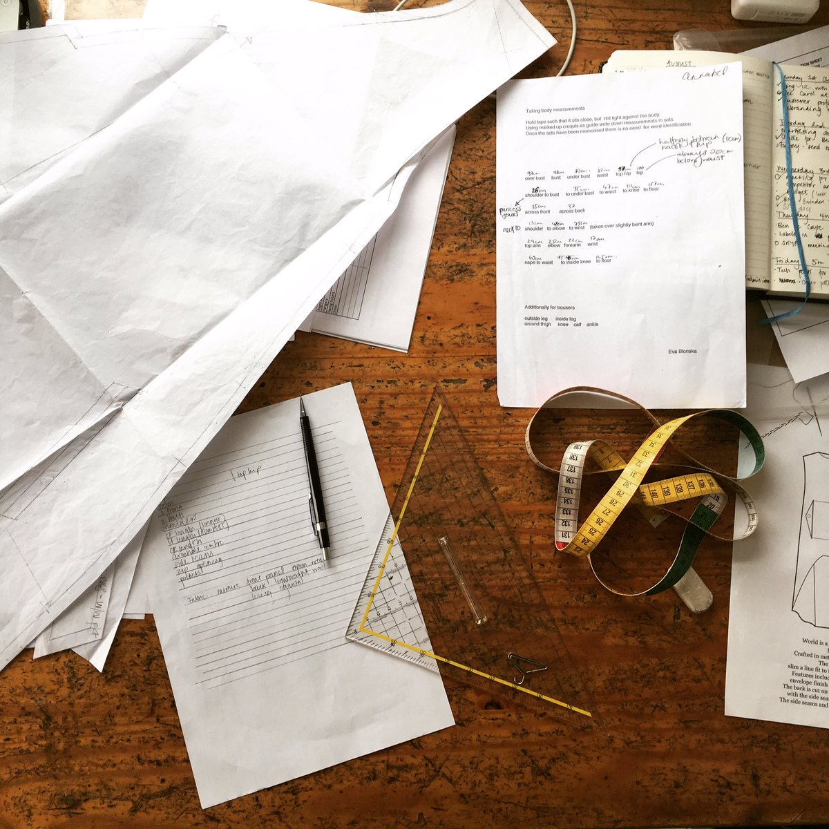 agiraudtelme's tweet image. Technical packs underway 👏 #creativepatterncutting #luxuryclothing  #womenswear #madeinbritain #buylessbuybetter