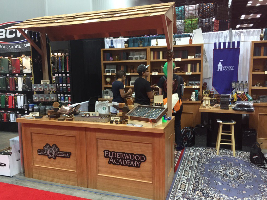 ElderwoodBoxes's tweet photo. #GenCon2016 pool party! Just kidding, but we're at booth 1555 with @norsefoundry https://t.co/qaYstiXjIP