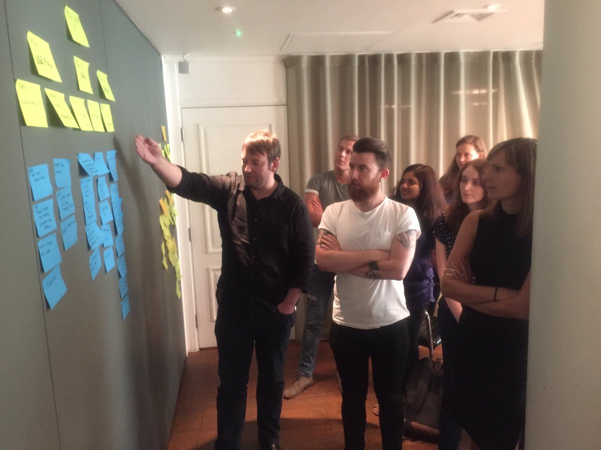 SystemConcepts's tweet photo. Fantastic day so far fine tuning our creative workshopping skills #killerclientworkshops with @fanana https://t.co/tHf98wcnHN