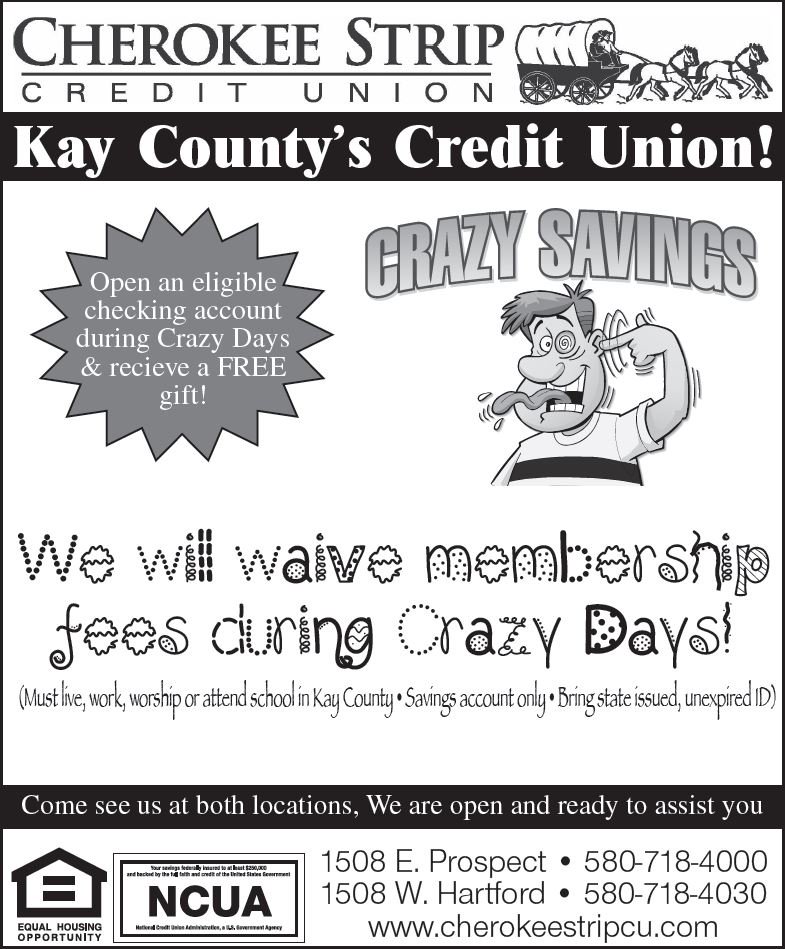 Crazy Days are here! come see us today and Friday. We're ready to have you become a new Member of our CSCU Family!
