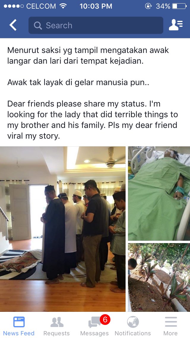 FahmiMaharudin's tweet photo. Wahai pemilik kereta Preve JPS 2720,  sampai mati kamu langgar orang yg x bersalah. Berani buat berani tanggung woi https://t.co/JS6gMrIH9f