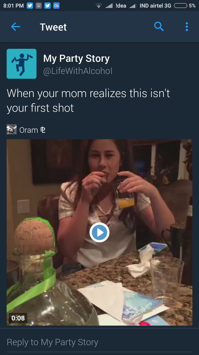 Baddiestory's tweet photo. When your friend's drunk With me then go and Follow @LifeWithAlcohoI For Best Drunks Tweets. https://t.co/B2p7movXO7