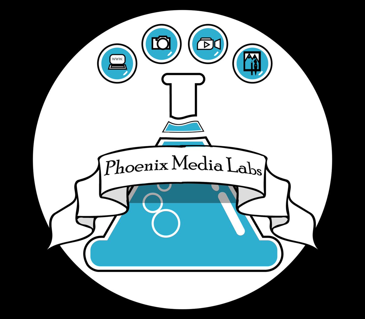 Just finished the new Phoenix Media labs logo! #phoenixmedialabs #logo #design #graphicdesign