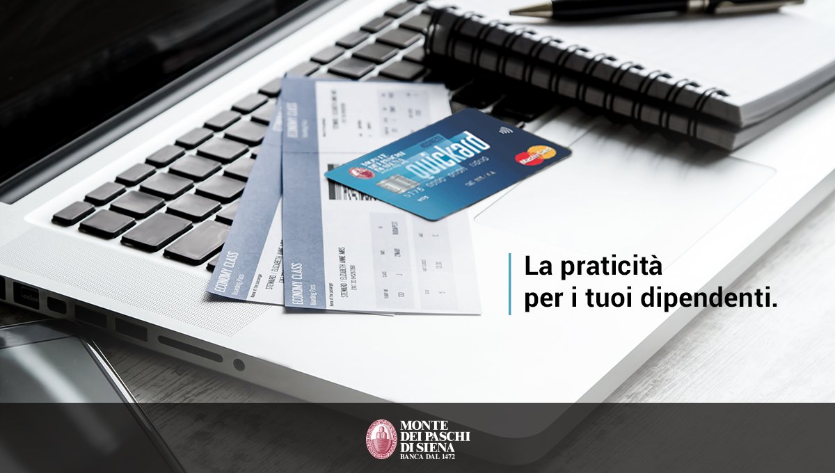 Banca Mps On Twitter Carta Quickard Business Permette Di