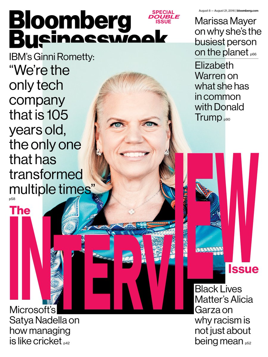 IBM’s first female CEO is reinventing the company for an AI future bloom.bg/2aRp227