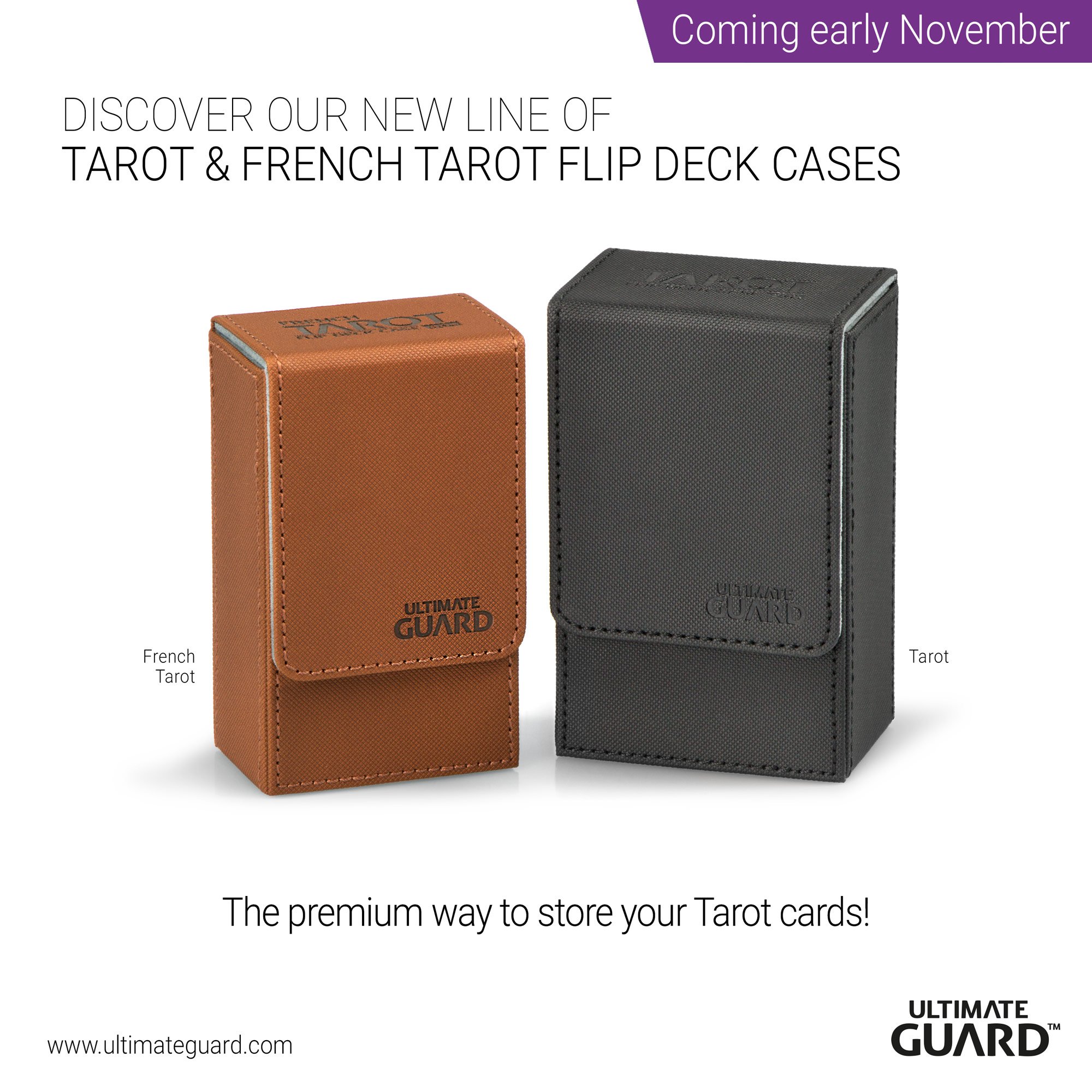 Oír de Asociar terraza Ultimate Guard on Twitter: "The Tarot Flip Deck Case 70+ and the French  Tarot Flip Deck Case 80+ will hit stores in early November!  https://t.co/AI0dJFGWZq" / Twitter