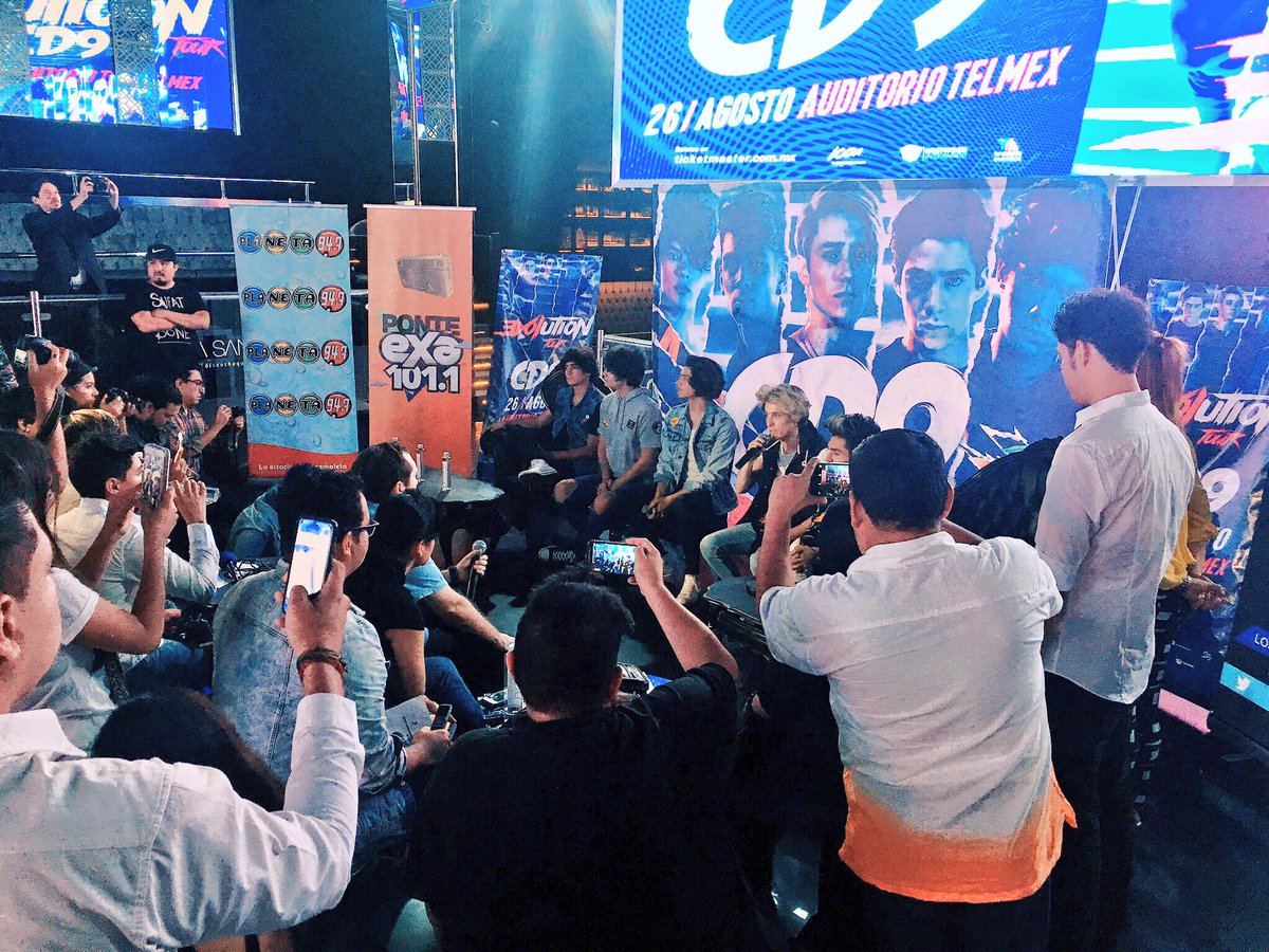 iconentmt's tweet photo. En conferencia de prensa desde Guadalajara, @CD9 habla de su próximo #EVOLUTIONTOUR en el @AuditorioTelmex 26/08 https://t.co/5MYP80jm78
