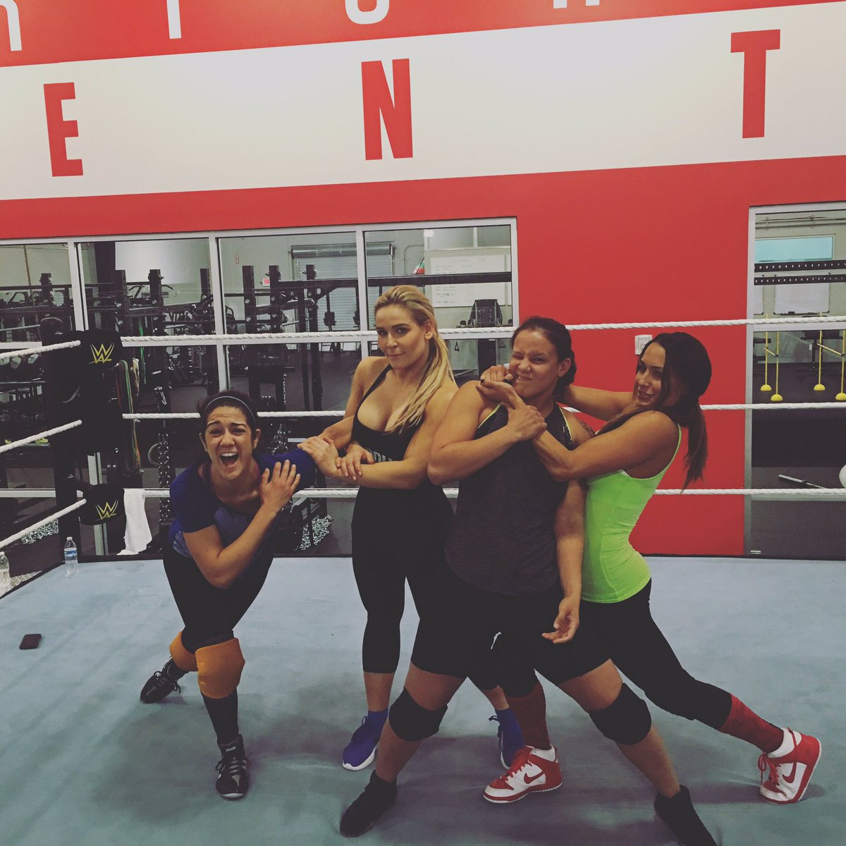 NikkiAndBrie's tweet image. So beyond happy to be able to do what I love again!! Whoever said "the impossible is possible" was damn right!😜💋💪🏽N