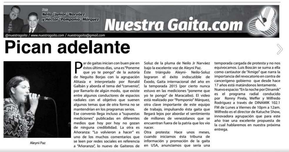nuestragaita's tweet photo. Columna 7 https://t.co/3FhtX5Flme 2016 https://t.co/2BJOqHMmNo https://t.co/9VArp74Wfr