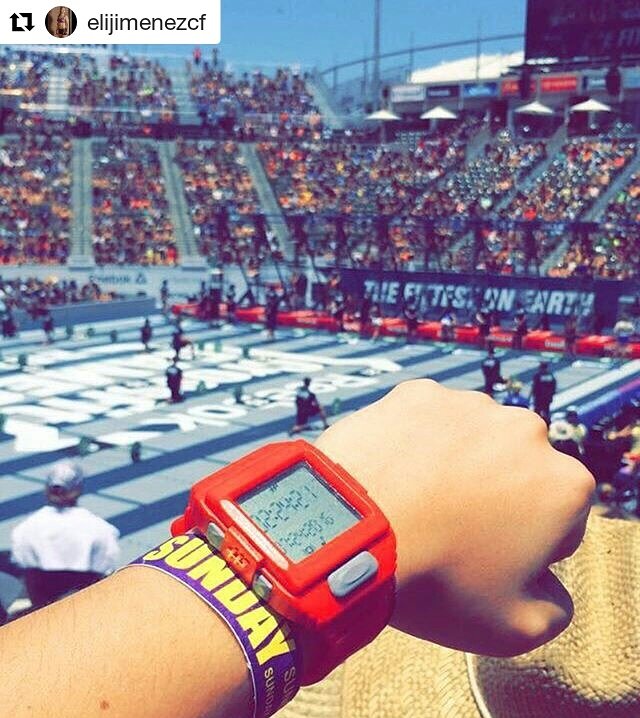 HallPassWatches's tweet photo. The #HallPassWatch was there, and so was @elijimenezcf. We're you there? #functionalfitness #CrossFitGames #Hiit https://t.co/qujCbjACS3